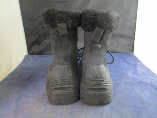 Load image into Gallery viewer, Used Fur Lined Black SNow Boots Womens Size 6
