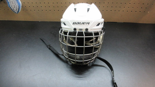 Used Bauer Junior Hockey Helmet W/ Cage