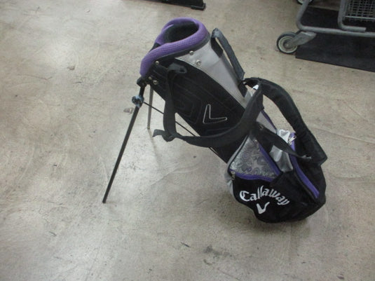 Used Junior Callaway Golf Stand Bag (leg has been repaired)