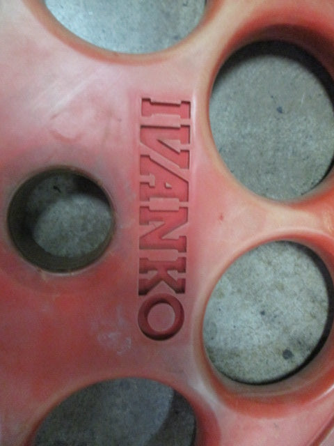 Used Ivanko Revolver 45LB Rubber Weight Plate