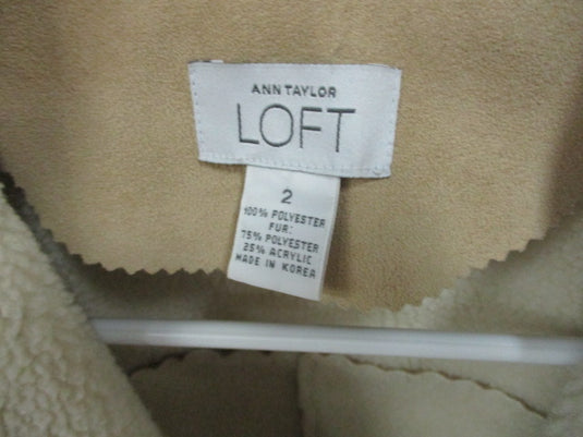 Used ANN Taylor Womens Size 2 Winter Jacket