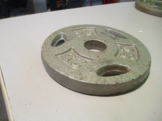 Used Standard 2.5LB Weight Plate