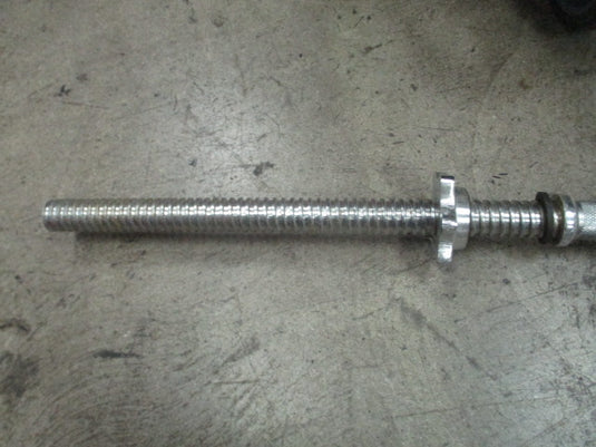 Used Standard 6' 15LB Spinlock Straight Bar W/ Collars