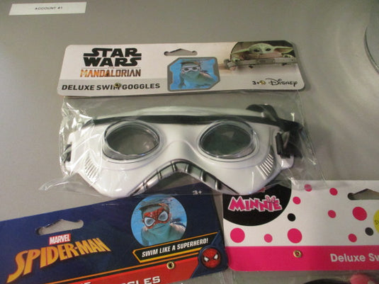 Disney Deluxe Swim Goggles - Assorted Characters