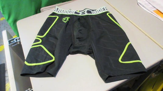 Used Under Armour Padded Youth Medium Compression Shorts