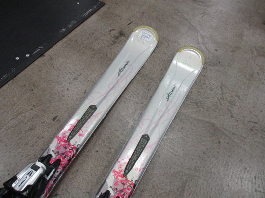 Used Atomic Balanze 150cm Skis W/ Atmoic Bindings