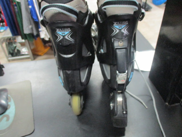 Load image into Gallery viewer, Used RollerBlade Zerta Blade Womens Inline Skates Size 10 - Has Wear
