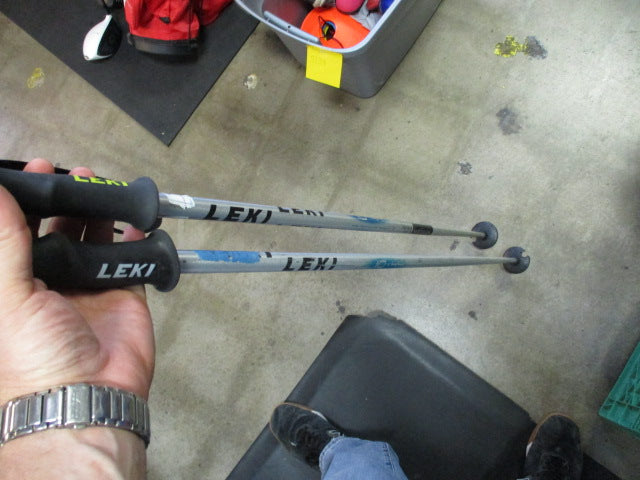Load image into Gallery viewer, Used Leki 43&quot; DownHill Ski Poles (Damage On Handle)
