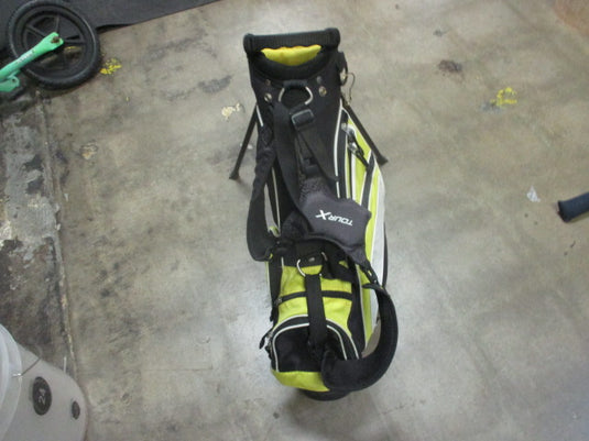 Used Junior Tour X Golf Stand Bag With Backpack Straps
