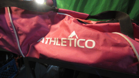 Athletico Rolling Wheeled Baseball/Softball Pink Bat Bag