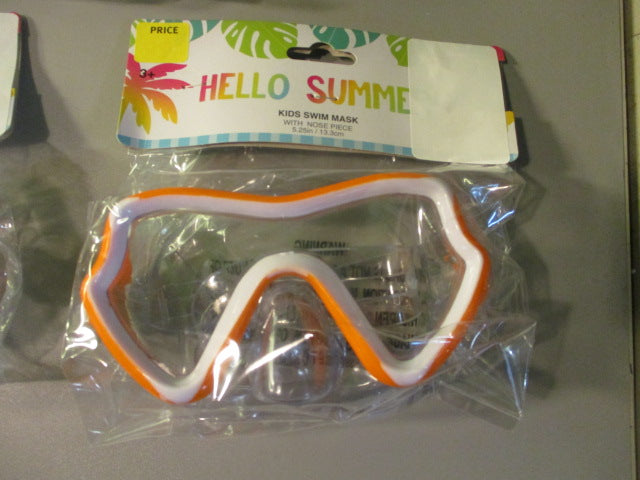 Load image into Gallery viewer, Hello Summer Kids Swim Mask 5.25&quot; - Assorted Colors

