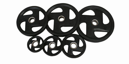 New Apollo 5 lb Olympic Rubber Grip Plate