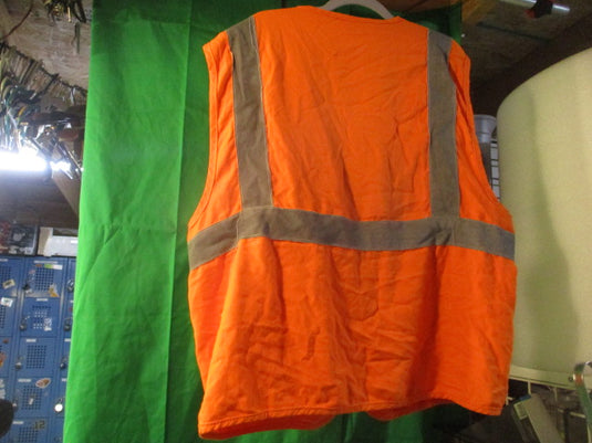 Used Vizon Safety Orange Safety Vest Size XL