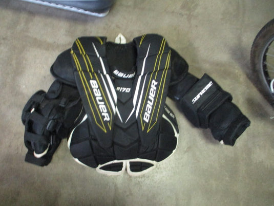 Used Bauer S170 Goalie Chest Protector Size Junior Large