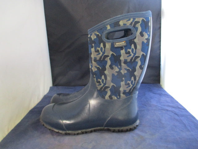Load image into Gallery viewer, Used Bogs Waterproof Rain Boots Youth Size 6 - 5 Degrees F
