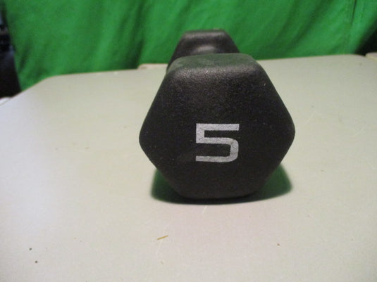 Used 5LB Black Neoprene Dumbbell