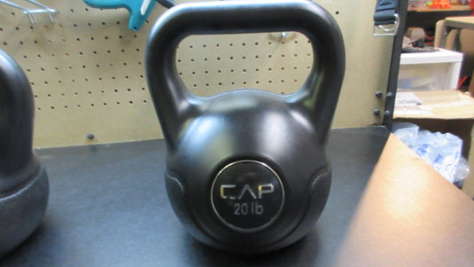 Used CAP 20lb Plastic Kettle Bell