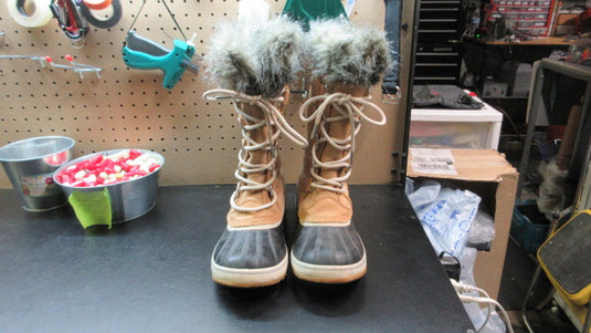 Used Sorel Joan Of Arctic Womens Waterproof Boot - Size 10