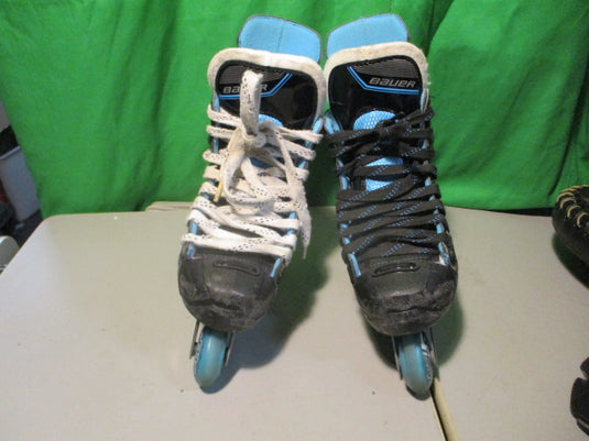 Used Bauer RSX Size 2 Hockey Roller Blades