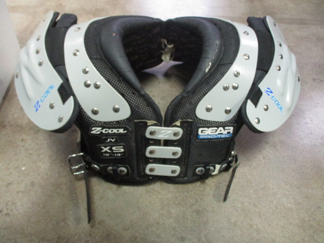 gear tec Used Gear Pro-Tec Z-Cool Football Shoulder Pads Sz JV XS