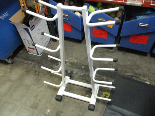 Used Medicine Ball Rack w/ Band Rack