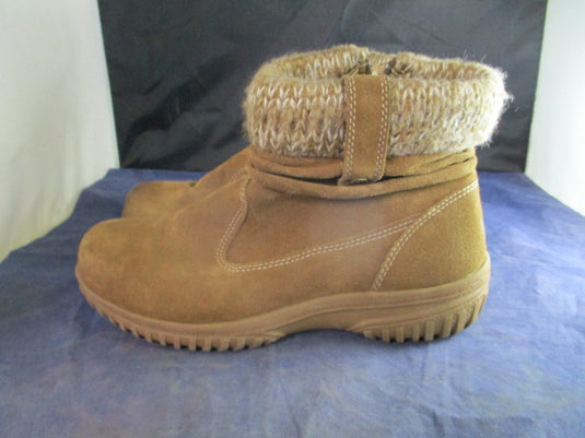 Used Khombu Zip Up All Weather Boots Adult Size 7