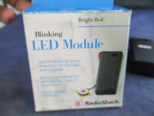 Radio Shack Portable 5mm Blinking Red Light