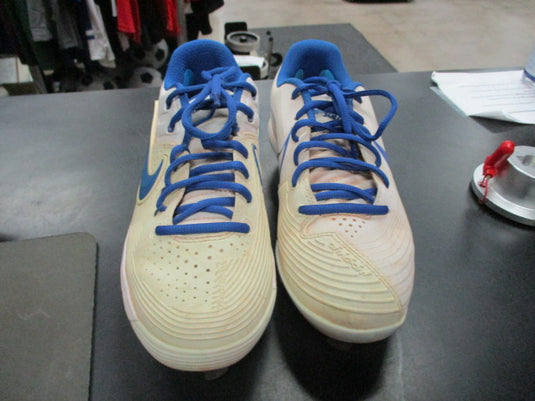 Used Nike Lunarlon Softball Metal Cleats Size 8