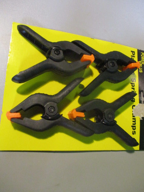 Load image into Gallery viewer, Power Plus Plastic Spring Clamps 4&quot; - 4 QTY
