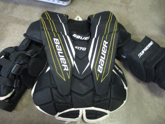 Used Bauer S170 Goalie Chest Protector Size Junior Large