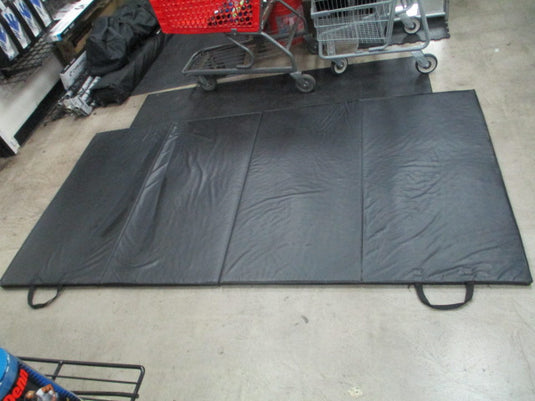 Used 4' x 8' Black Folding Tumbling Mat