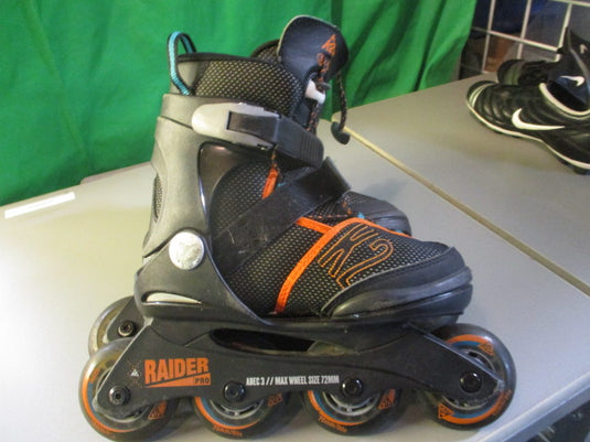 Used K2 Raider Pro Inline Skate Adjustable Size 11-2