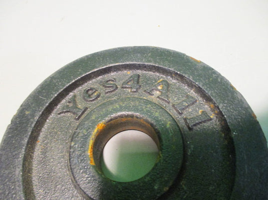 Used Yes 4 All 2.5Lb Cast Iron Weight Plate