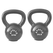 New Apollo Athletics 12 KG (26 lbs) Cast Iron Kettlebell