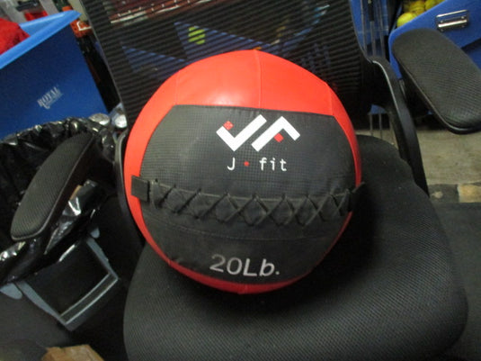 Used j- Fit 20LB Fitness Wall Ball