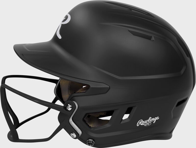 Load image into Gallery viewer, New Rawlings Mach Hi-Viz Black Softball Helmet - Size Junior
