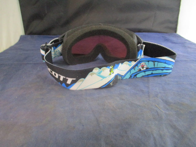 Load image into Gallery viewer, Used Scott Junior Snow Goggles - Blue/White Polar Bears
