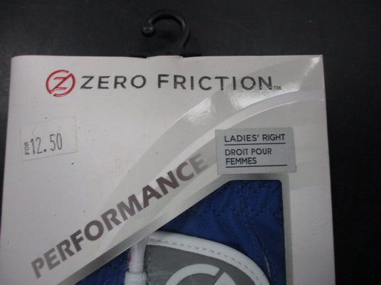 Zero Friction Performance Ladies Right One Size Golf Glove