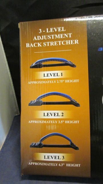 Brightstar Fit 3 Level Adjustable Back Stretcher - Still in Box