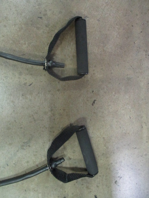 Used Black Resistance Band w/ Handles