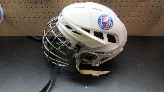 Used Bauer Junior Hockey Helmet W/ Cage