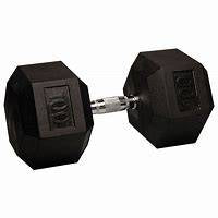 New Apollo 100 LB Rubber Hex Dumbbell