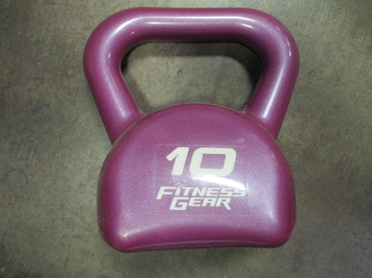 Used Fitness Gear 10lb Kettle Bell