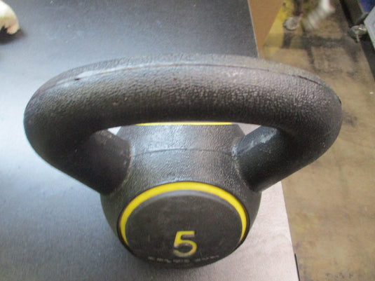 Used Gold's Gym 5lb Plastic Kettle Bell