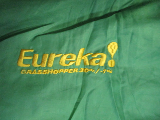 Used Eureka Grasshopper 30 Degrees F Mummy Sleeping Bag