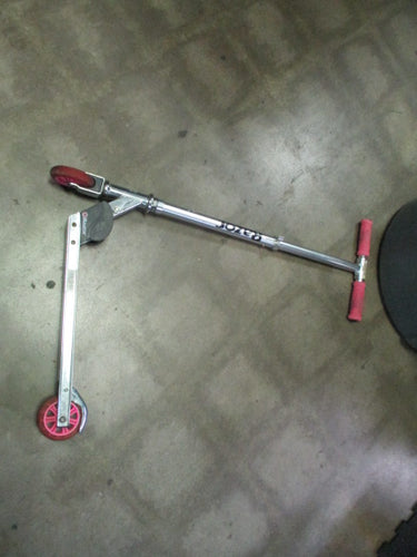 Used Pink Razor Scooter - worn handles