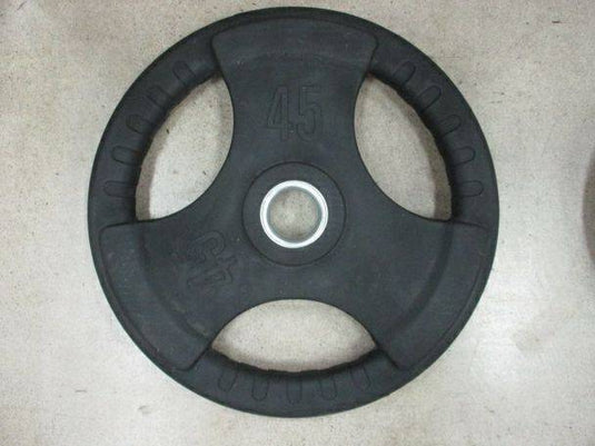 New Rising Sports 45lb Olympic Rubber Coated Plate