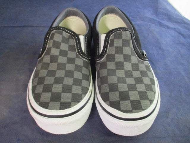 Load image into Gallery viewer, Used Vans Checkered Slip-Ons Size 11.5 Kids
