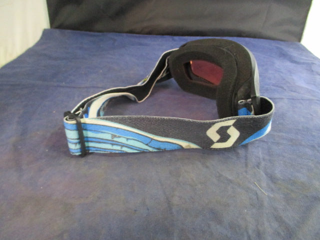Load image into Gallery viewer, Used Scott Junior Snow Goggles - Blue/White Polar Bears

