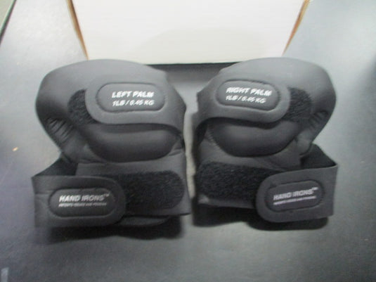 Used IronWear Fitness Hand Iron Wrist Weights 2 lb Pair (1 lb Each)